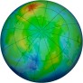 Arctic Ozone 1992-12-16